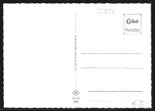 AK Garding /Eiderstedt, Partie am Markt