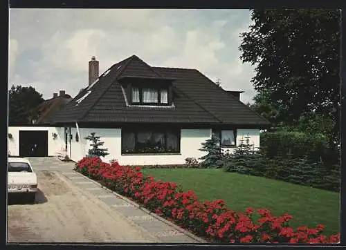 AK Büsum, Das Hotel Haus Makovska, Alte Dorfstrasse 3