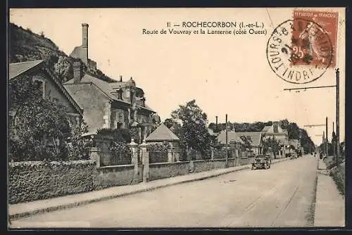 AK Rochecorbon, Route de Vouvray, et la Lanterne