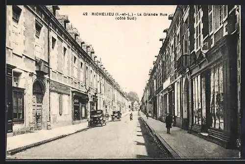 AK Richelieu, La Grande Rue (cotè Sud)