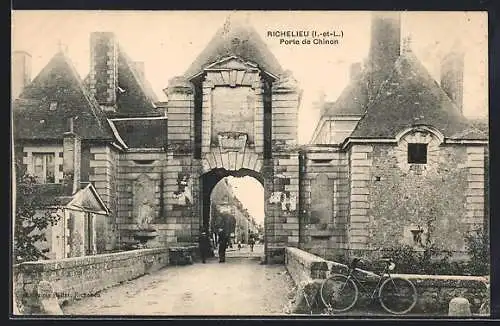 AK Richelieu /I.-et-L., Porte de Chinon