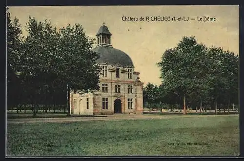 AK Richelieu /I.-et-L., Chateau, Le Dome