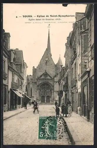 AK Tours, Eglise de Saint-Symphorien