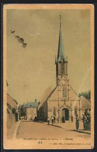 AK Savigne-sur-Lathan, L`Eglise