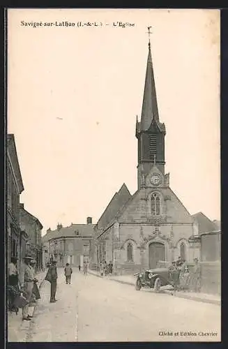 AK Savigne-sur-Lathan, L`Eglise