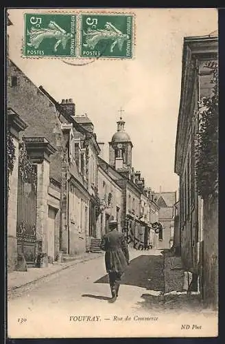 AK Vouvray /I.-et-L., Rue du Commerce