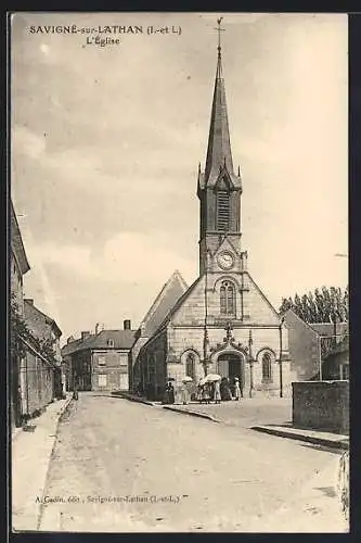 AK Savigne-sur-Lathan, L`Eglise