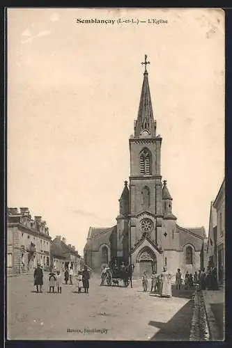 AK Semblancay /I.-et-L., L`Eglise