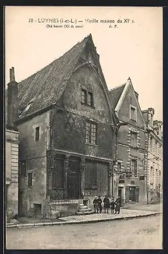 AK Luynes /I.-et-L., Vieille maison du XI. siecle