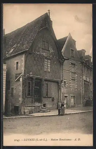 AK Luynes /I.-et-L., Maison Renaissance