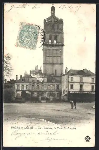 AK Loches /I.-et-L., La Tour St-Antoine