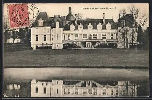 AK Baudry /I.-et-L., Château