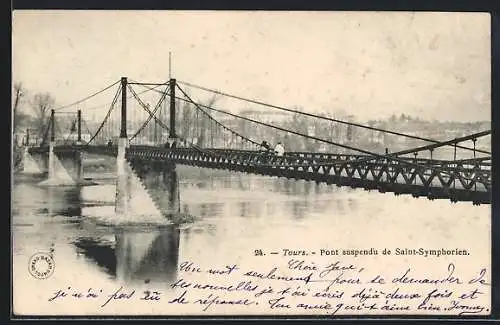 AK Tours, Pont sudpendu de Saint-Symphorien