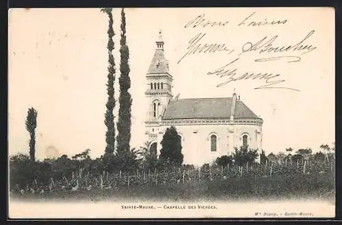 AK Sainte-Maure, Chapelle des Vierges