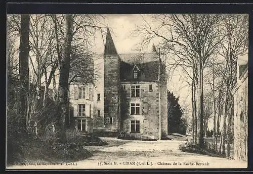 AK Ciran /I.-et-L., Château de la Roche-Bertault