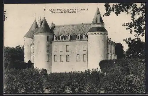 AK La Chapelle Blanche, Château de Grillemont