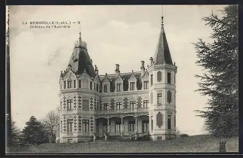 AK La Membrolle, Château de L`Aubrière