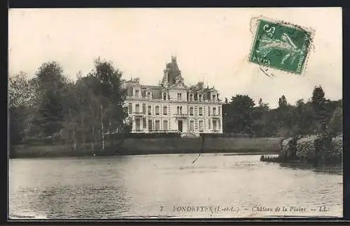 AK Fondettes /I.-et-L., Château de la Plaine