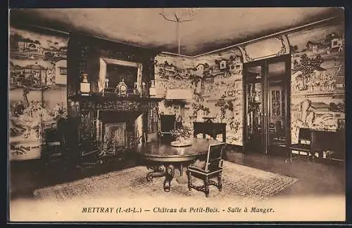 AK Mettray /I.-et-L., Château du Petit-Bois, Salle à Manger