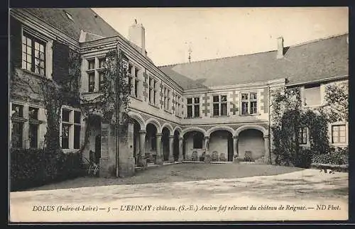 AK Dolus /I.-et-L., L`Epinay, Château