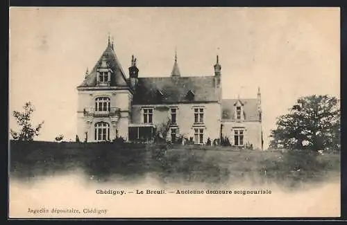 AK Chédigny, Le Breuil, Ancienne demeure seigneuriale