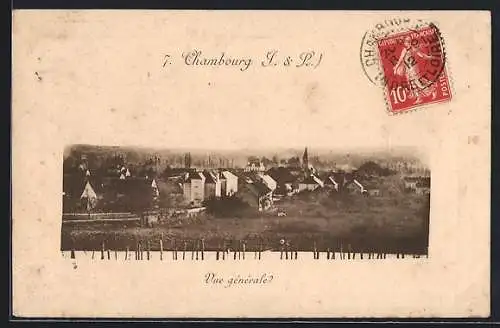 AK Chambourg /I.-et-L., Vue générale