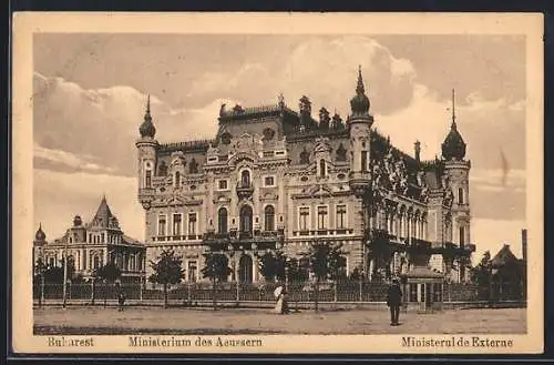 AK Bukarest, Ministerium des Aeussern