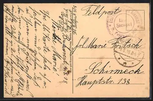 AK Bukarest, Ministerium des Aeussern