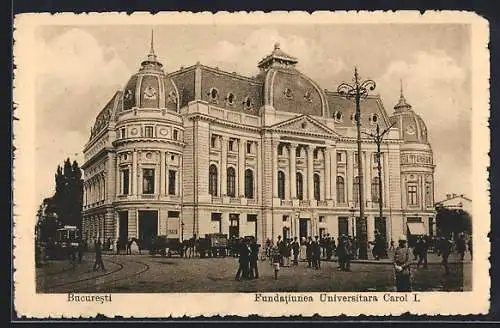 AK Bucuresti, Fundatiunea Universitare Carol I.