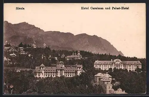 AK Sinaia, Hotel Caraiman und Palast-Hotel