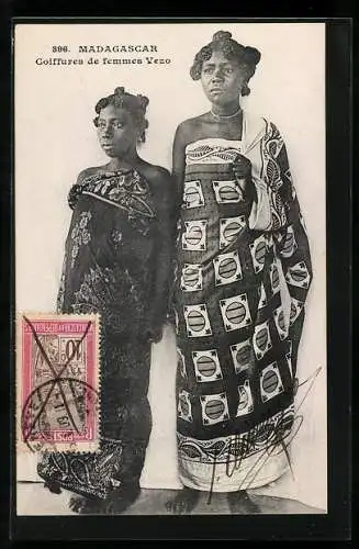 AK Madagascar, Coiffures de femme Vezo