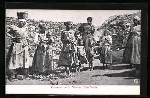 AK S. Vicente, Costumes de St. Vicente, Cabo Verde