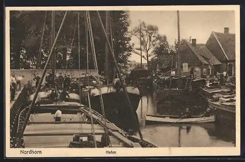 AK Nordhorn, Segelboote im Hafen