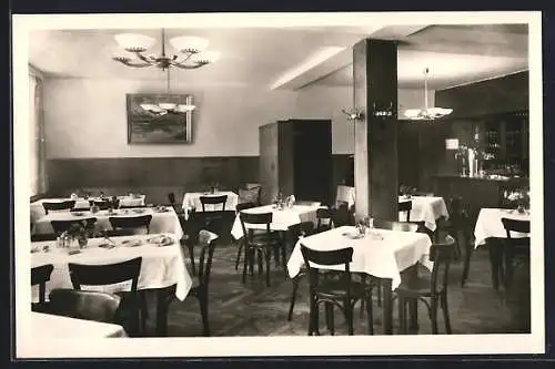 AK Aalen /Wttbg., Hotel Reichspost, Bes. O. Bertram