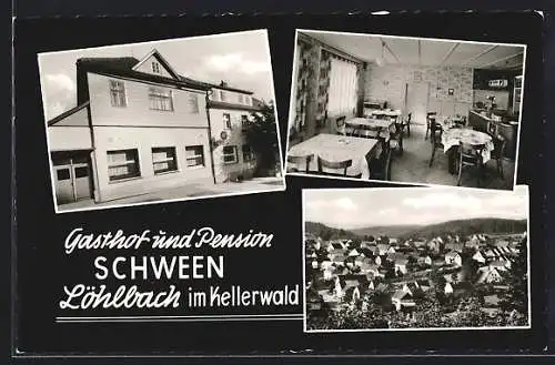 AK Löhlbach im Kellerwald, Gasthaus und pension Schween