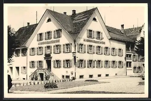 AK Weiler / Allgäu, Gasthaus und Brauerei zur Post