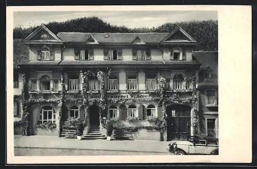 AK Triberg, Gasthof-Brauerei zum Adler