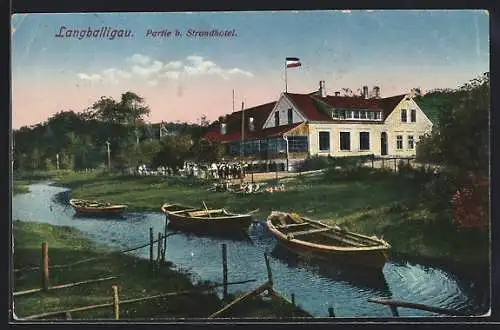 AK Langballigau, Partie am Strandhotel
