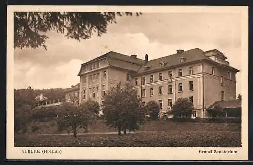 AK Aubure /Haut-Rhin, Grand Sanatorium