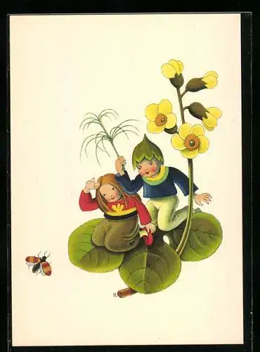 AK Hedwig Spörri-Dolder: Willkommen