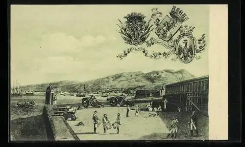 Künstler-AK Palmi, Distretto Militare di Reggio Calabria (21)