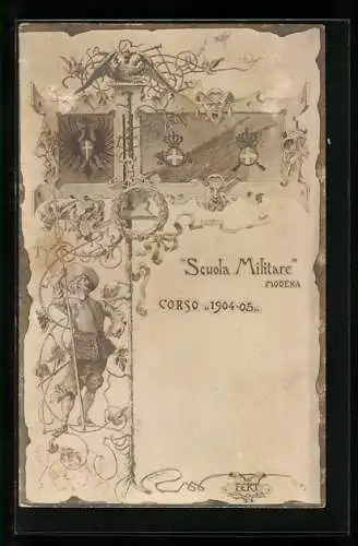 AK Modena, Scuola Militare, Corso 1904-05