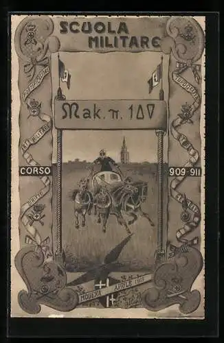 AK Modena, Scuola Militare, Corso 1909-1911
