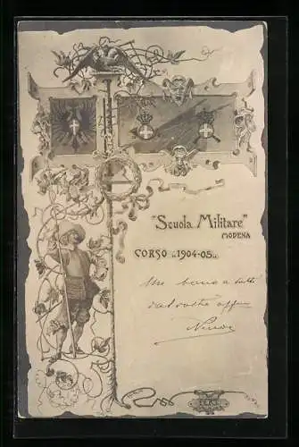 AK Modena, Scuola Militare, Corso 1904-1905