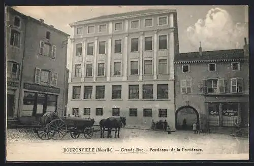 AK Bouzonville, Grande Rue, Pensionnat de la Providence