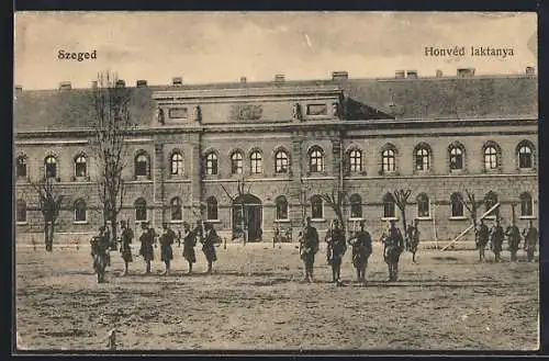 AK Szeged, Honved laktanya