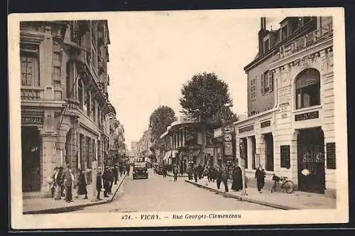 AK Vichy, Rue Georges-Clemenceau