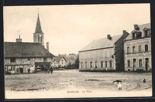 AK Beaulon, Hotel et Cafe du Commerce, La Place