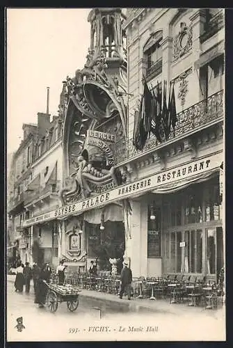 AK Vichy, Le Music-Hall, Vorderansicht