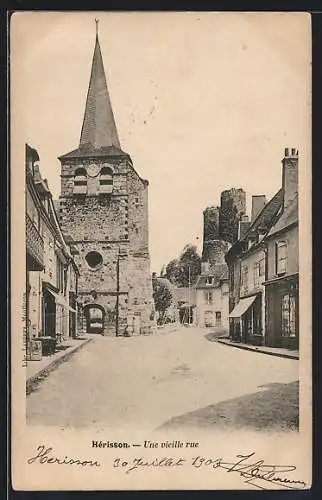 AK Hérisson, Une vieille rue